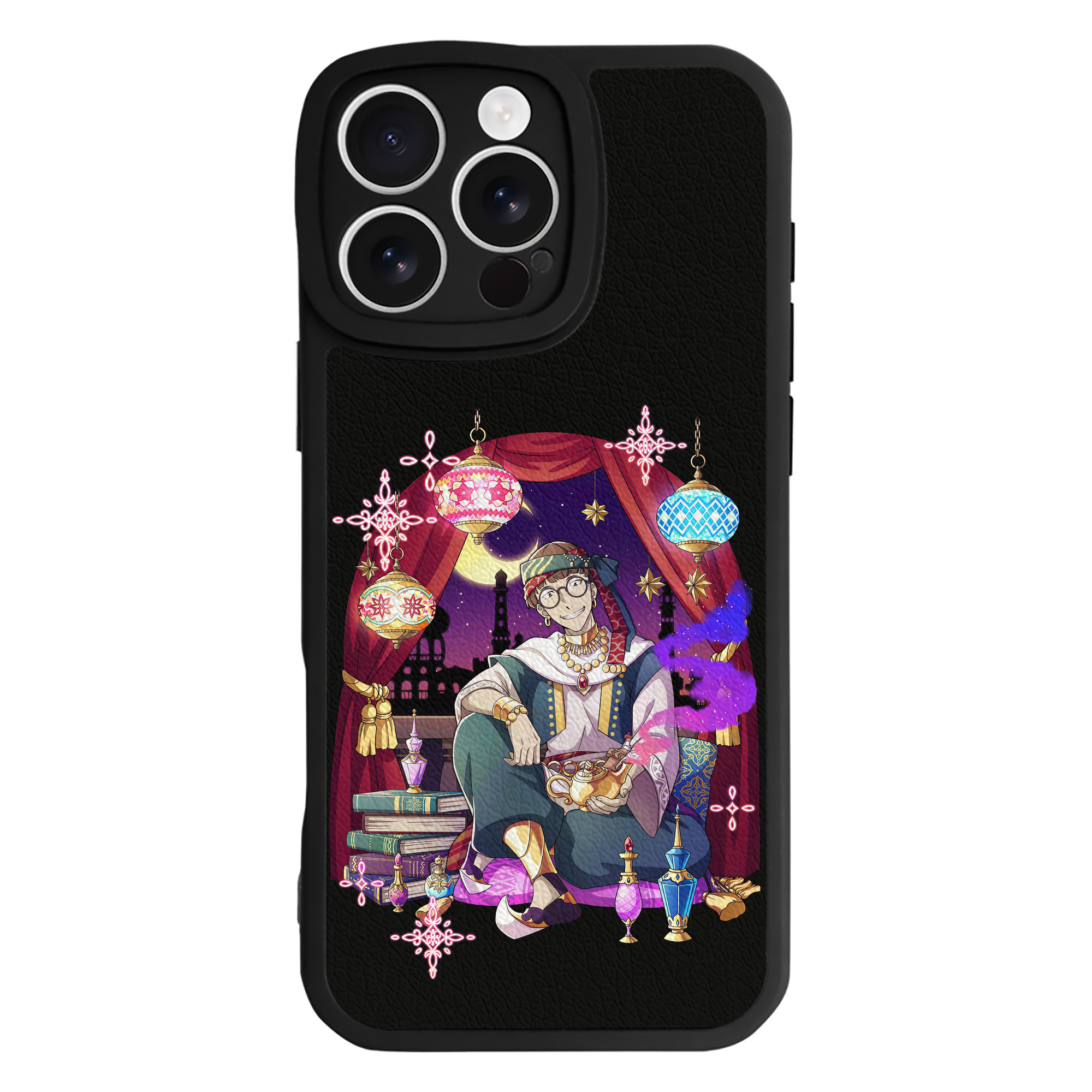 （画像用） 文豪ストレイドッグス Bungo Stray Dogs 【iPhone 16シリーズ対応】シリコンスマホケース（レザー調） 材質：シリコン